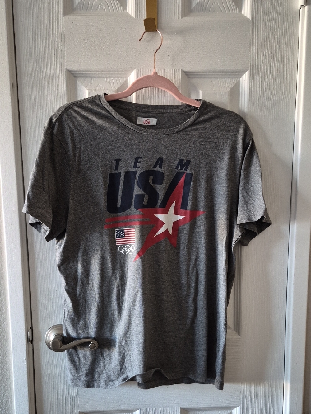 Team USA Graphic Short Sleeve Tee - Grey